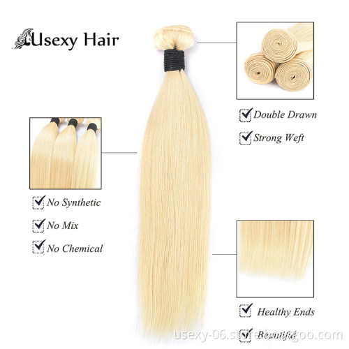 613 blonde virgin hair bundles 100% human hair bundles vendors virgin mink cheap raw brazilian human hair bundles